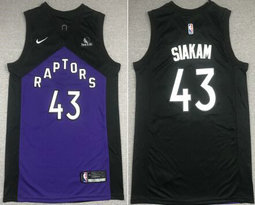 Nike Toronto Raptors #43 Pascal Siakam 2020-21 Earned Edition Authentic Stitched NBA Jersey