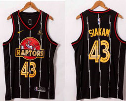 Nike Toronto Raptors #43 Pascal Siakam 2021 Black Authentic NBA jersey