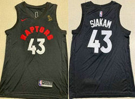 Nike Toronto Raptors #43 Pascal Siakam Black OVO  Authentic Stitched NHL jersey