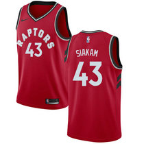 Nike Toronto Raptors #43 Pascal Siakam Red Game Authentic Stitched NBA Jersey