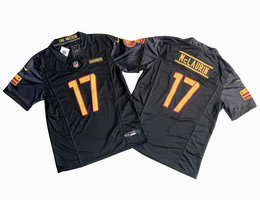 Nike Washington Commanders #17 Terry McLaurin Black F.U.S.E Stitched NFL jersey