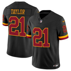 Nike Washington Commanders #21 Sean Taylor Black 2026 Hail Raiser Jersey