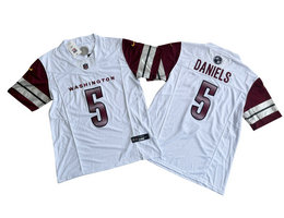 Nike Washington Commanders #5 Jayden Daniels White F.U.S.E Stitched NFL jersey