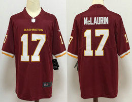 Nike Washington Redskins #17 Terry McLaurin Burgundy Red New Vapor Untouchable Authentic Stitched NFL Jersey