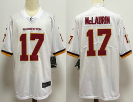 Nike Washington Redskins #17 Terry McLaurin Burgundy White New Vapor Untouchable Authentic Stitched NFL Jersey