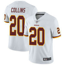 Nike Washington Redskins #20 Landon Collins White Vapor Untouchable Limited Authentic Stitched NFL Jersey