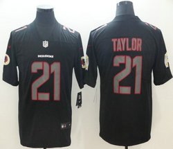 Nike Washington Redskins #21 Sean Taylor Black Impact Vapor Untouchable Authentic Stitched NFL jersey