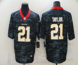 Nike Washington Redskins #21 Sean Taylor Camo Authentic Stitched NFL Jersey