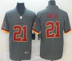 Nike Washington Redskins #21 Sean Taylor Grey Inverted Legend Vapor Untouchable Authentic Stitched NFL jersey