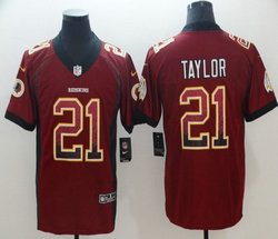 Nike Washington Redskins #21 Sean Taylor Red Drift Fashion Vapor Untouchable Authentic Stitched NFL Jersey