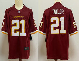 Nike Washington Redskins #21 Sean Taylor red New Vapor Untouchable Authentic Stitched NFL Jersey