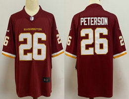 Nike Washington Redskins #26 Adrian Peterson Burgundy Red New Vapor Untouchable Authentic Stitched NFL Jersey