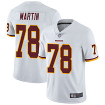 Nike Washington Redskins #78 Wes Martin White Vapor Untouchable Limited Authentic Stitched NFL Jersey