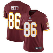 Nike Washington Redskins #86 Jordan Reed Red Vapor Untouchable Limited Authentic Stitched NFL Jersey