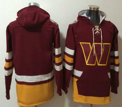 Nike Washington Redskins Blank red The commander NFL Stitched Hoodies