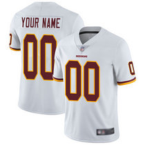 Nike Washington Redskins Customized White Limited Vapor Untouchable Authentic Stitched NFL Jerseys