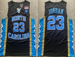 North Carolina Tar Heels #23 Michael Jordan Black College Basketball Jersey