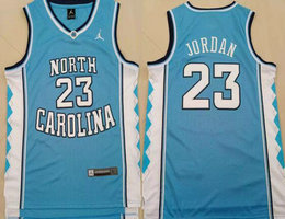 North Carolina Tar Heels #23 Michael Jordan Blue College Jersey