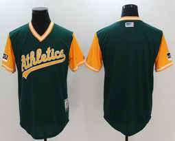 Oakland Athletics Blank 2018 Players Weekend Authentic MLB Stitched Jersey