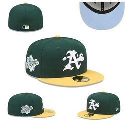 Oakland Athletics MLB Fitted hats 0594 3