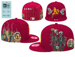 Oakland Athletics MLB Fitted hats ty 2