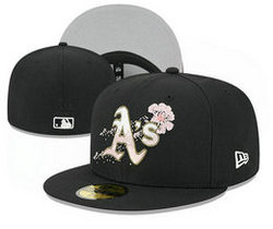 Oakland Athletics MLB Fitted hats yd 3