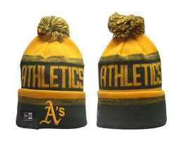 Oakland Athletics MLB Knit Beanie Hats YP 2