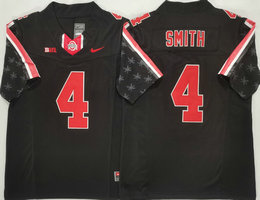 Ohio State Buckeyes #4 Jeremiah Smith Black 2025 College Football Jersey