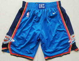 Oklahoma City Thunder Blue NBA Shorts