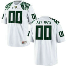 Oregon Duck Customized College White Authentic Stitched NCAA Jersey