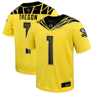 Oregon Ducks #1 Traeshon Holden Yellow 2024 F.U.S.E. Stitched Jersey