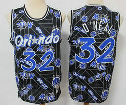 Orlando Magic #32 Shaquille O'Neal Hardwood Classics tear up pack Swingman Jersey
