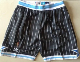 Orlando Magic Black Stripes Throwback Swingman Shorts