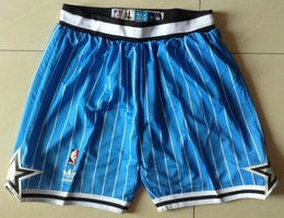 Orlando Magic Blue Stripes Throwback Swingman Shorts