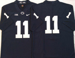 Penn State Nittany Lions #11 Khairi Fortt Blue Vapor Untouchable Stitched College Jersey