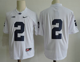Penn State Nittany Lions #2 Marcus Allen White no Name Stitched NCAA Jersey