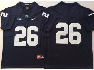 Penn State Nittany Lions #26 Saquon Barkley Navy Blue Vapor Untouchable Limited Football Jersey