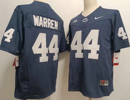 Penn State Nittany Lions #44 Tyler Warren Navy Player Name FUSE Vapor Limited College Football Stitched Jersey