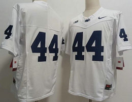 Penn State Nittany Lions #44 Tyler Warren White Without Name FUSE Vapor Limited College Football Stitched Jersey