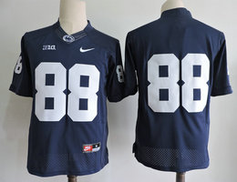 Penn State Nittany Lions #88 Mike Gesicki Blue no name Stitched NCAA Jersey