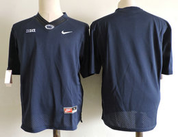 Penn State Nittany Lions Blank Blue Authentic Stitched NCAA College Jersey