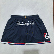 Philadelphia 76ers 2026 Navy City Shorts
