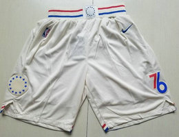 Philadelphia 76ers Cream City Swingman Shorts