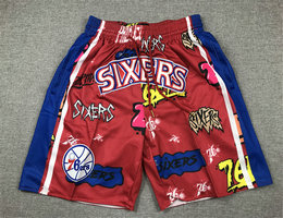 Philadelphia 76ers Doodle 2024 Shorts