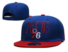 Philadelphia 76ers NBA Snapbacks Hats ys 04