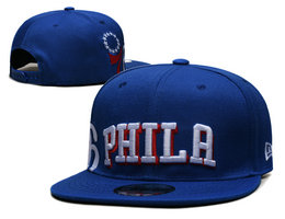 Philadelphia 76ers NBA Snapbacks Hats ys 09