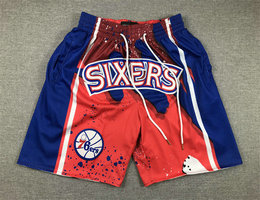 Philadelphia 76ers Red 2023 Shorts