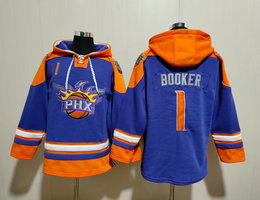 Phoenix Suns #1 Devin Booker Stitched Hoodies