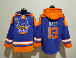 Phoenix Suns #13 Steve Nash Stitched Hoodies