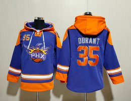 Phoenix Suns #35 Kevin Durant Stitched Hoodies